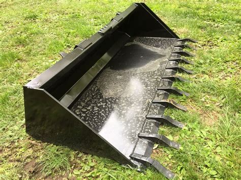 skid steer tooth buckets|extreme duty skid steer bucket.